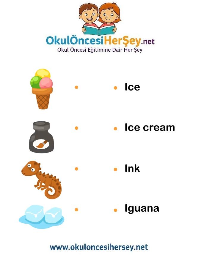 Çocuklar İçin   Eşleştirme  