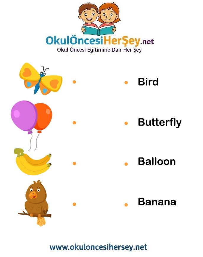 Çocuklar İçin   Eşleştirme  