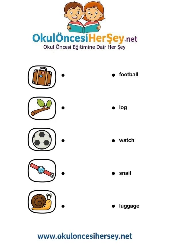 Çocuklar İçin   Eşleştirme  