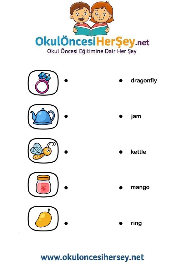 Çocuklar İçin   Eşleştirme  