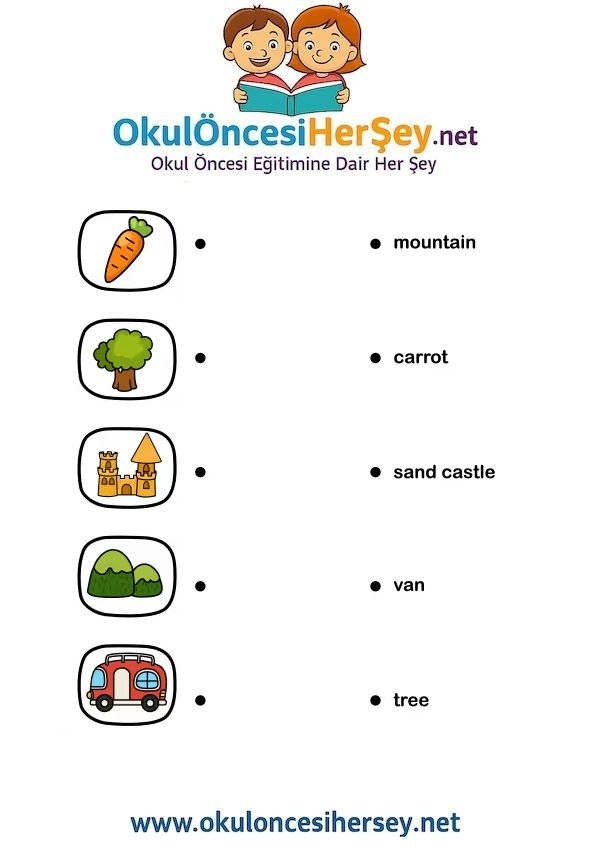 Çocuklar İçin   Eşleştirme  