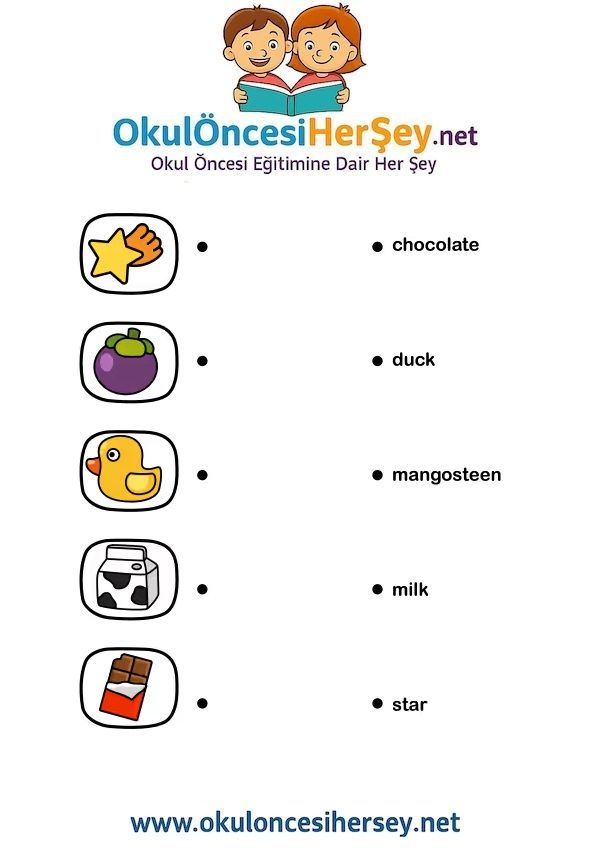 Çocuklar İçin   Eşleştirme  