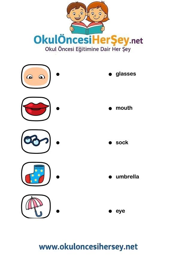 Çocuklar İçin   Eşleştirme  