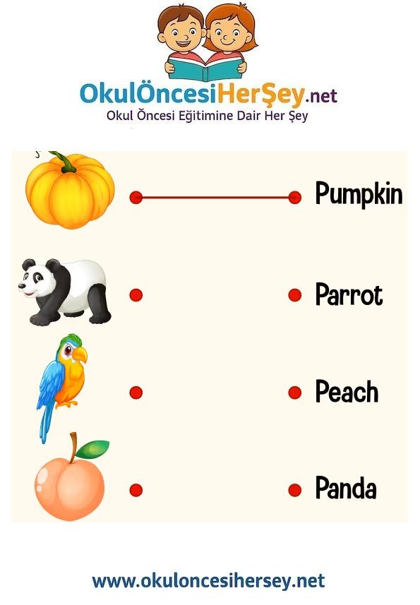 Çocuklar İçin   Eşleştirme  