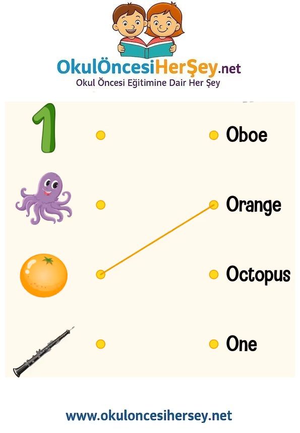 Çocuklar İçin   Eşleştirme  