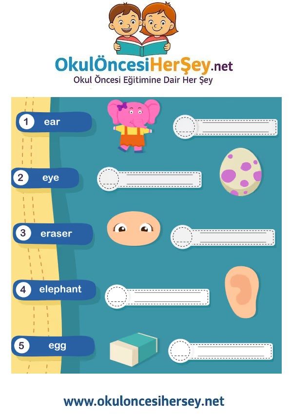 Çocuklar İçin   Eşleştirme  