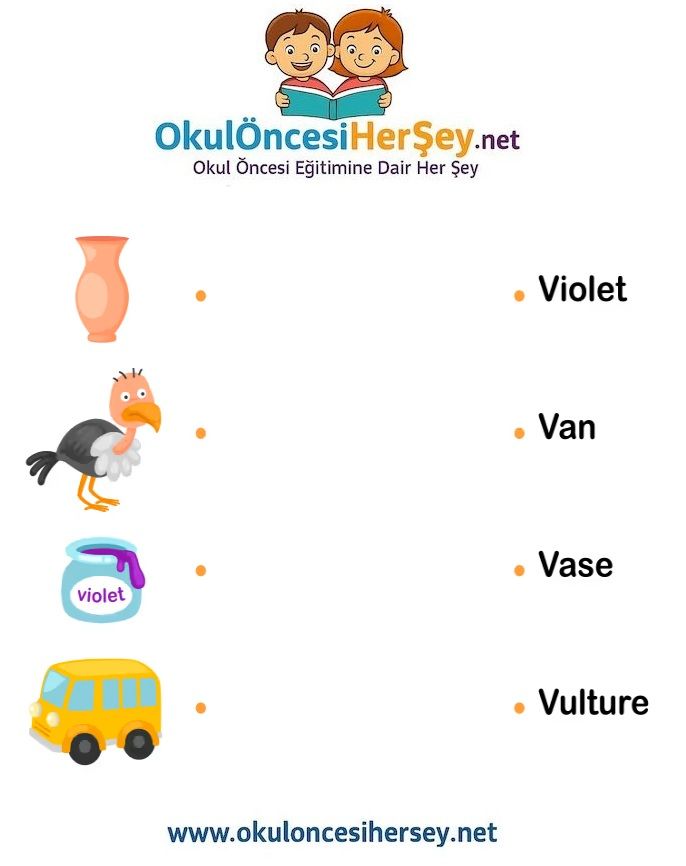 Çocuklar İçin   Eşleştirme  