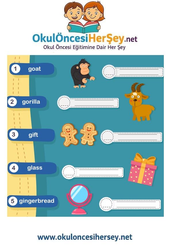 Çocuklar İçin   Eşleştirme  