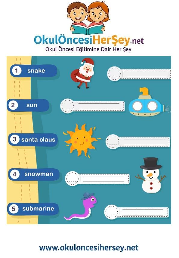 Çocuklar İçin   Eşleştirme  