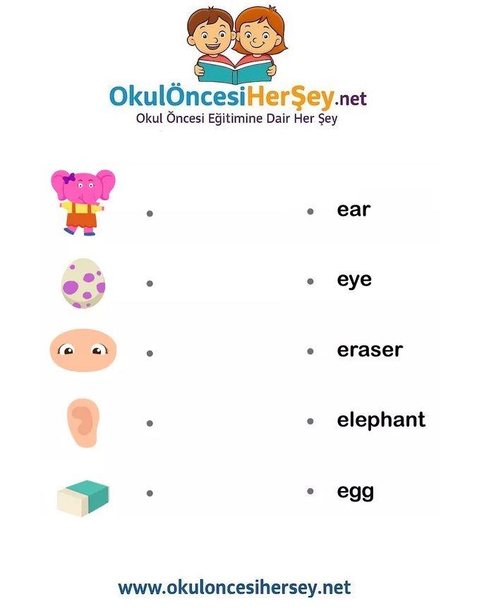 Çocuklar İçin   Eşleştirme  