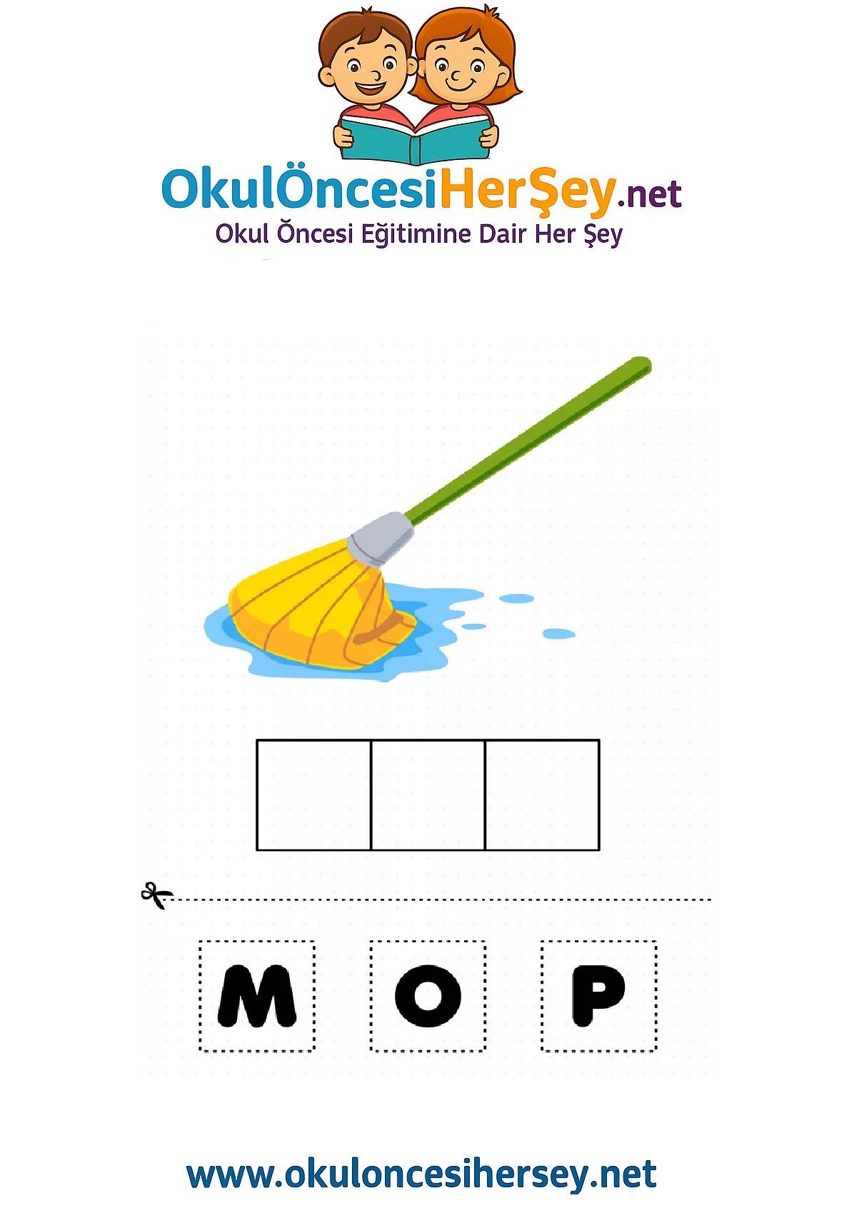 Çocuklar İçin   Karışık Harfleri Düzenle  