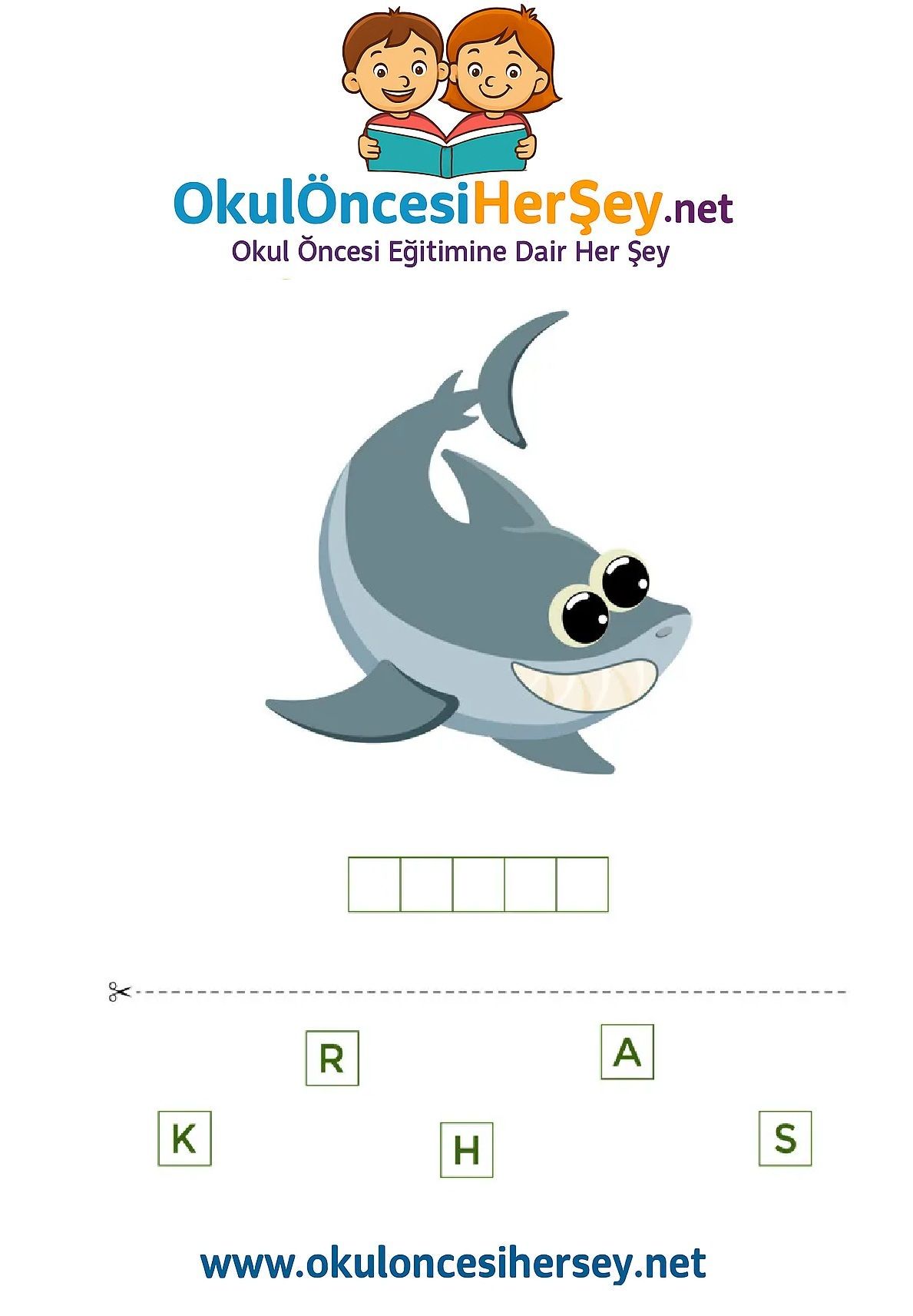 Çocuklar İçin   Karışık Harfleri Düzenle  