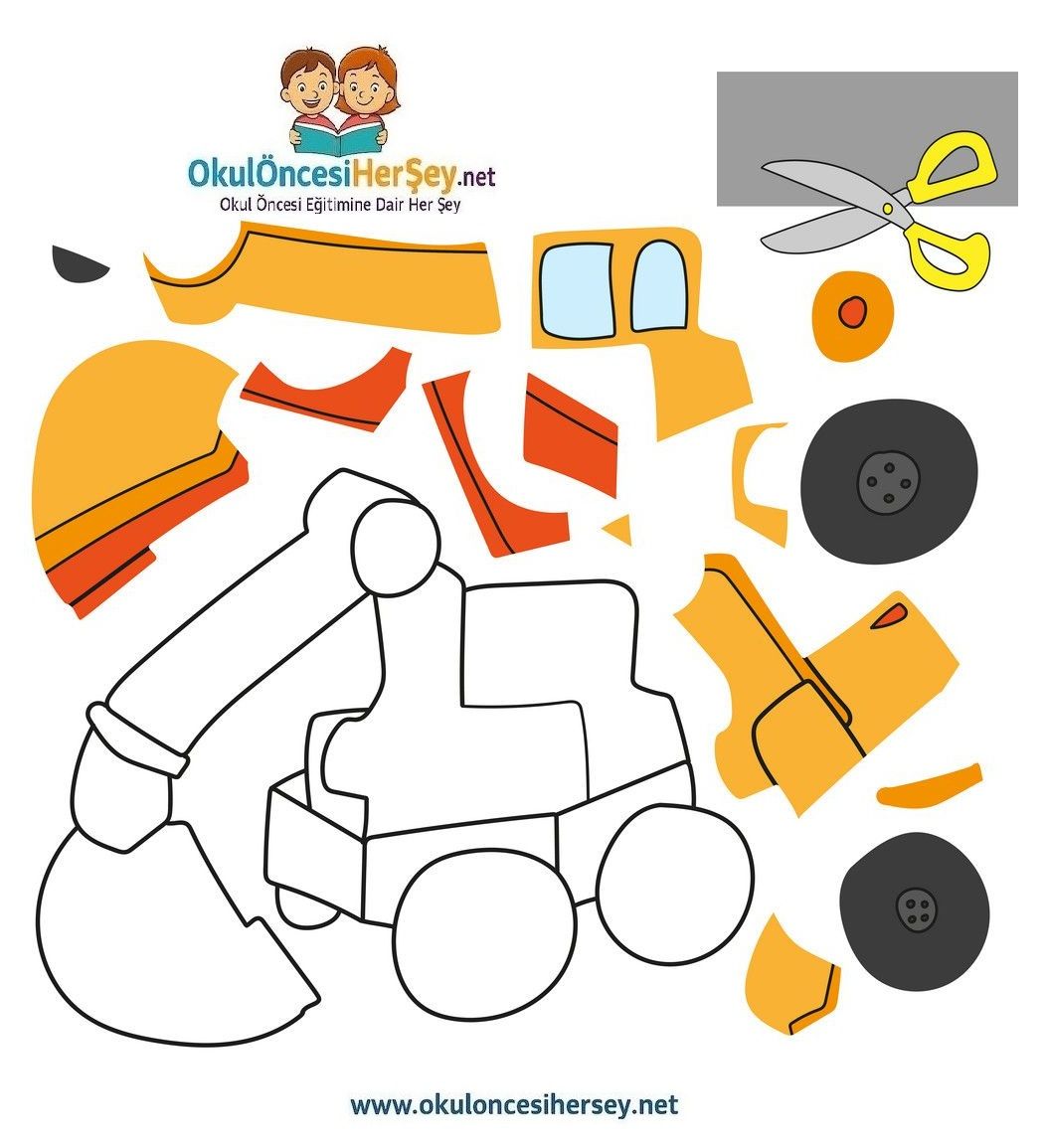 Kes Yapıştır Çalışmaları