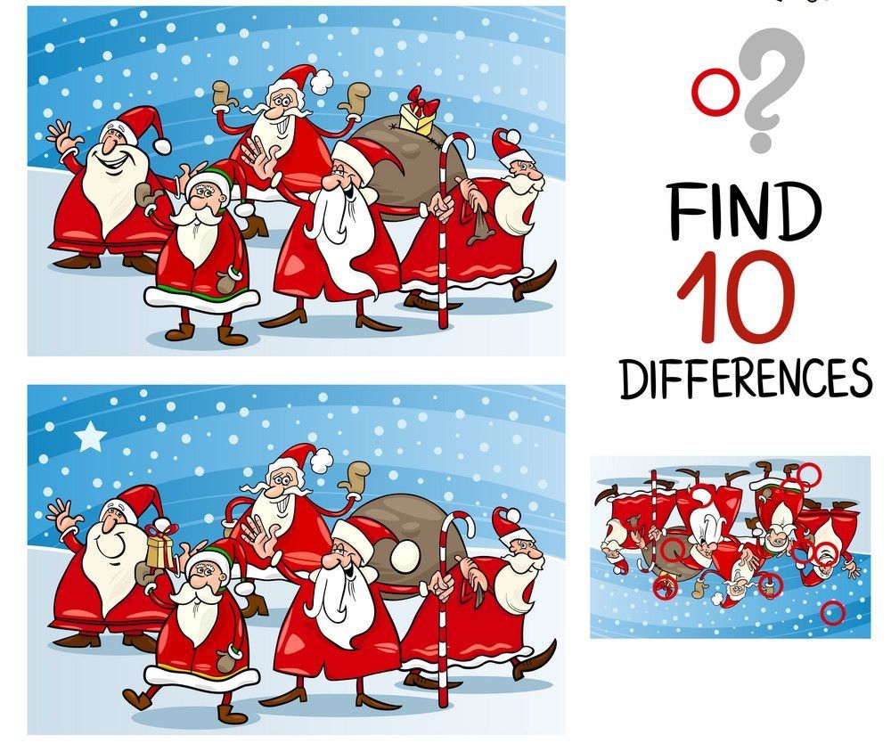 İki Resim Arasındaki 10 Farkı Bul