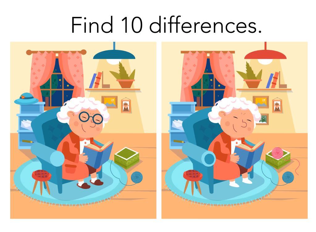 İki Resim Arasındaki 10 Farkı Bul
