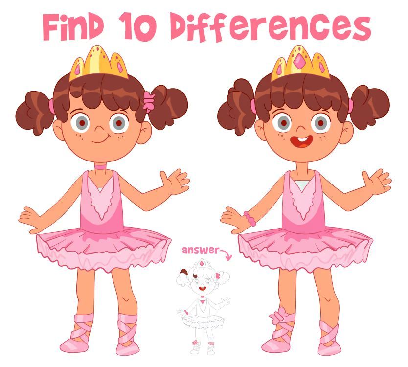 İki Resim Arasındaki 10 Farkı Bul