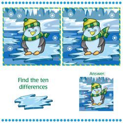 İki Resim Arasındaki 10 Farkı Bul