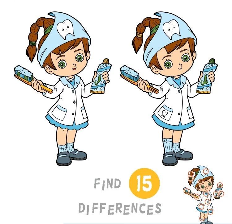 İki Resim Arasındaki 10 Farkı Bul