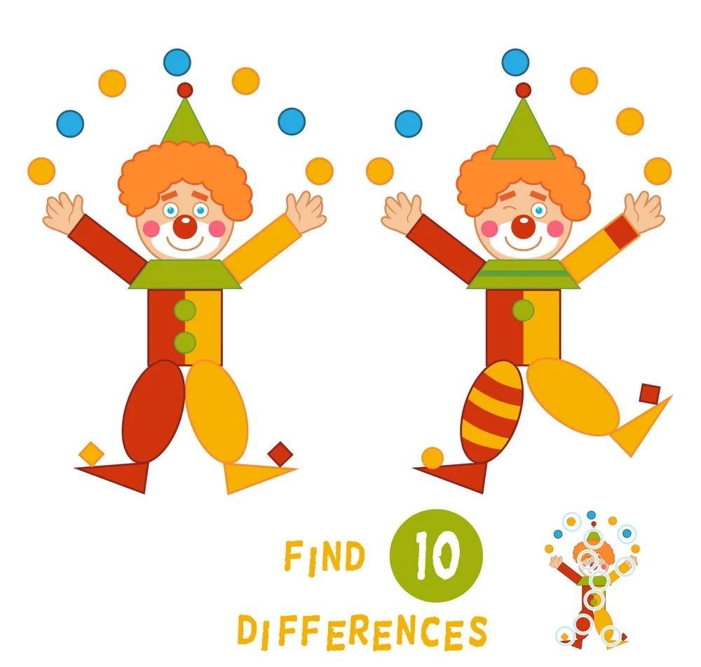 İki Resim Arasındaki 10 Farkı Bul