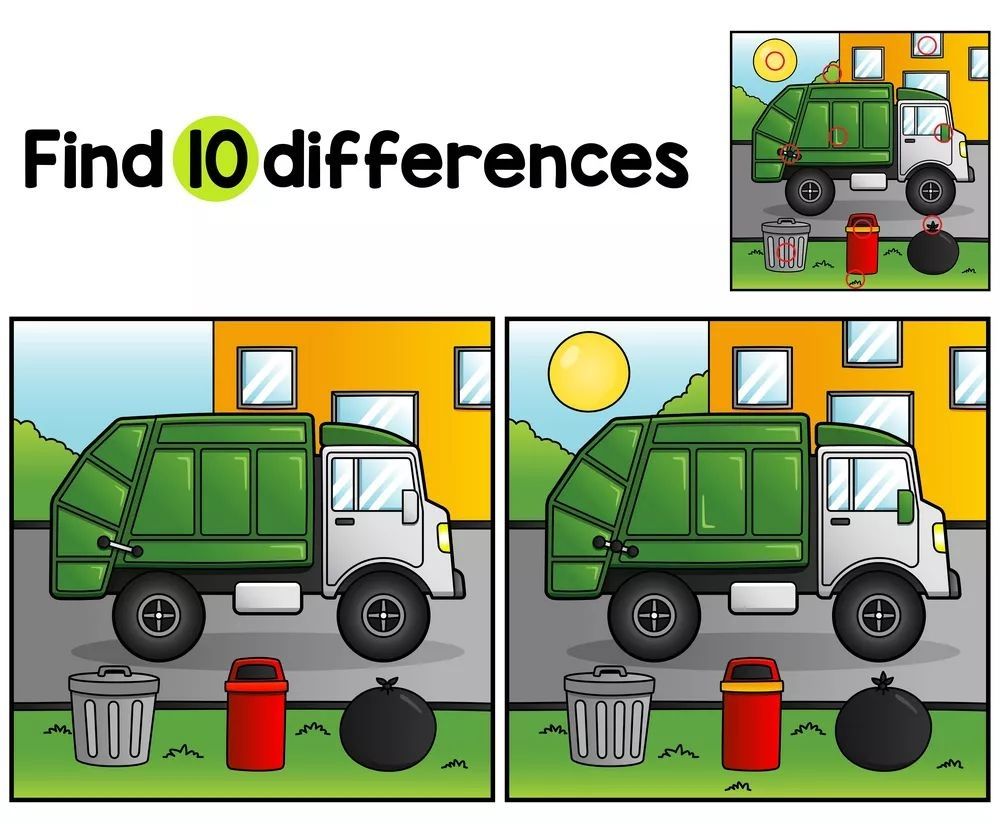İki Resim Arasındaki 10 Farkı Bul