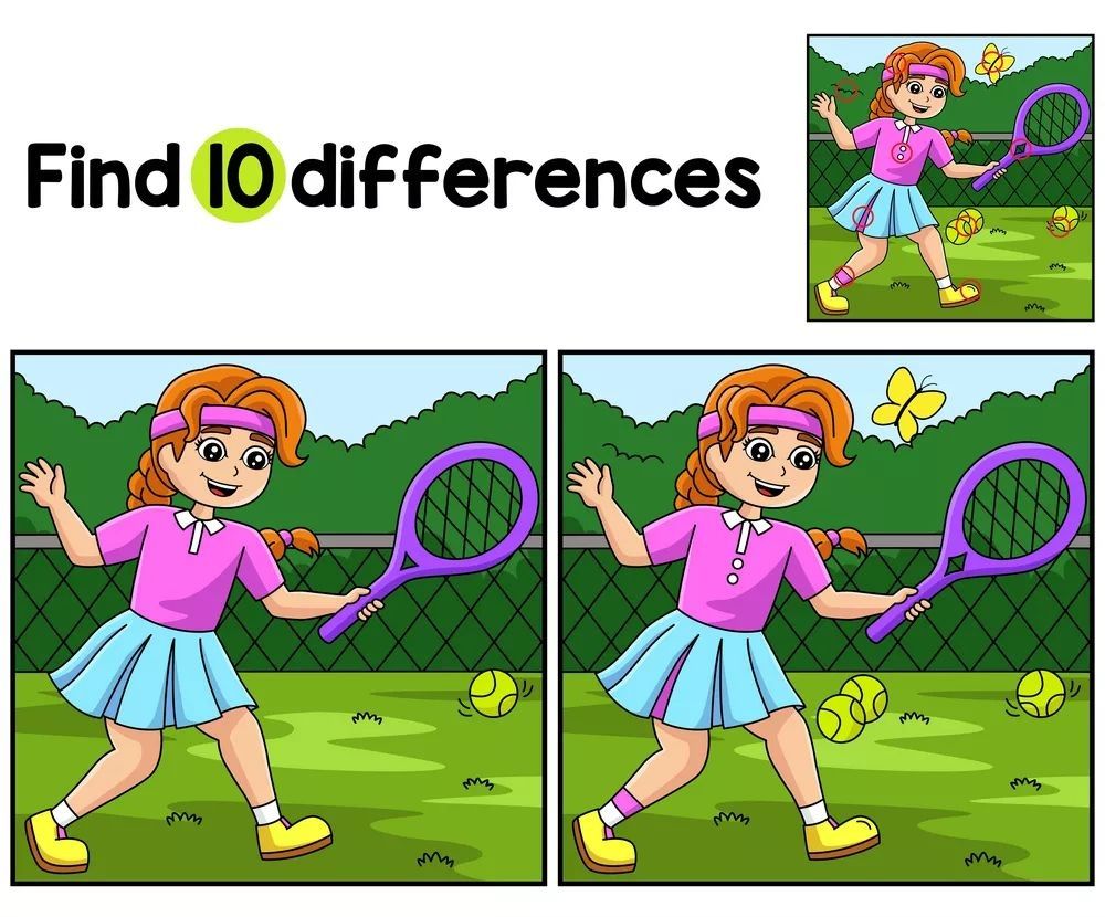 İki Resim Arasındaki 10 Farkı Bul