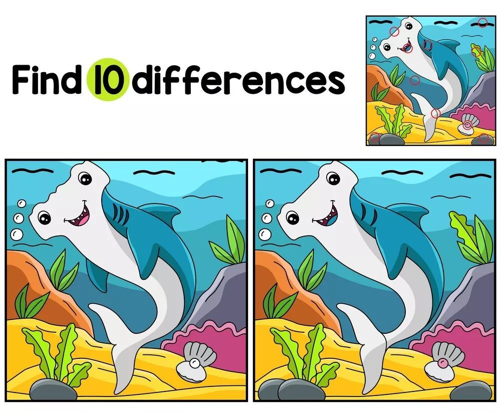 İki Resim Arasındaki 10 Farkı Bul