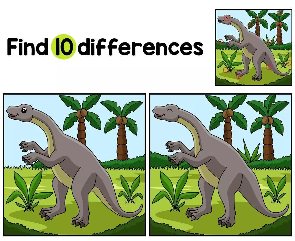 İki Resim Arasındaki 10 Farkı Bul