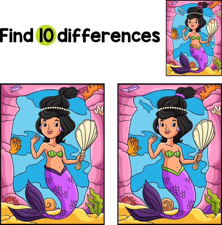 İki Resim Arasındaki 10 Farkı Bul