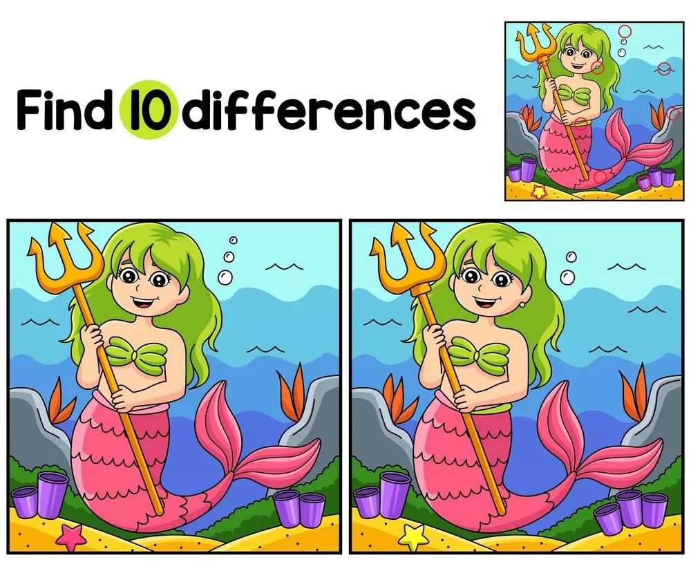 İki Resim Arasındaki 10 Farkı Bul