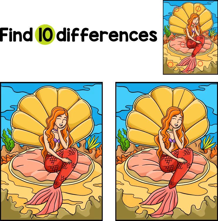 İki Resim Arasındaki 10 Farkı Bul