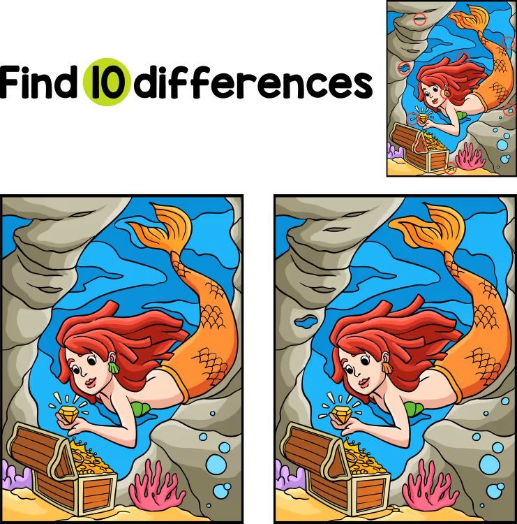 İki Resim Arasındaki 10 Farkı Bul