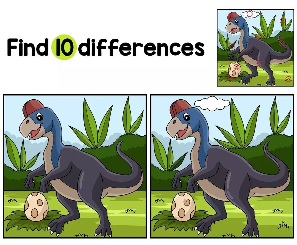 İki Resim Arasındaki 10 Farkı Bul