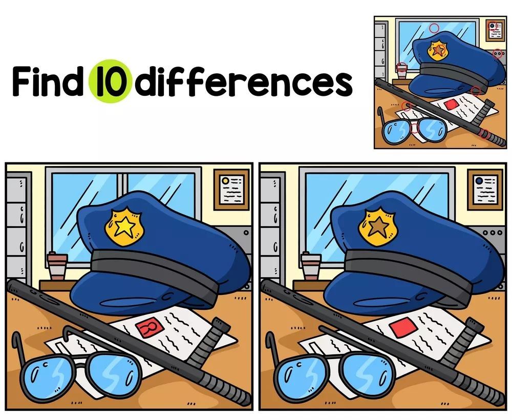 İki Resim Arasındaki 10 Farkı Bul