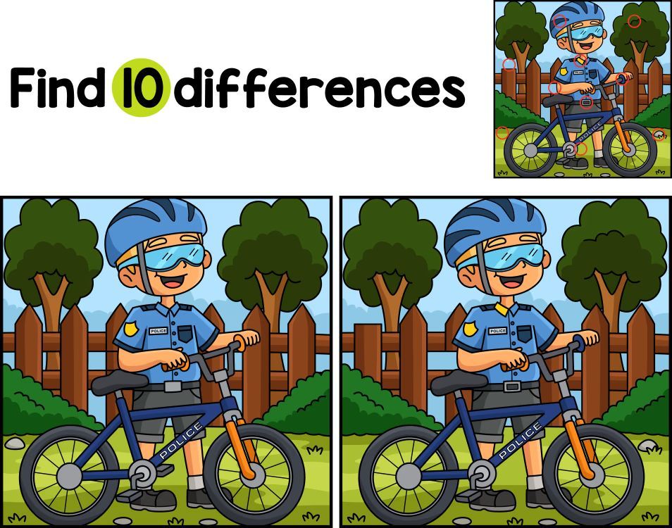 İki Resim Arasındaki 10 Farkı Bul