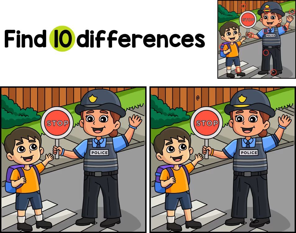 İki Resim Arasındaki 10 Farkı Bul