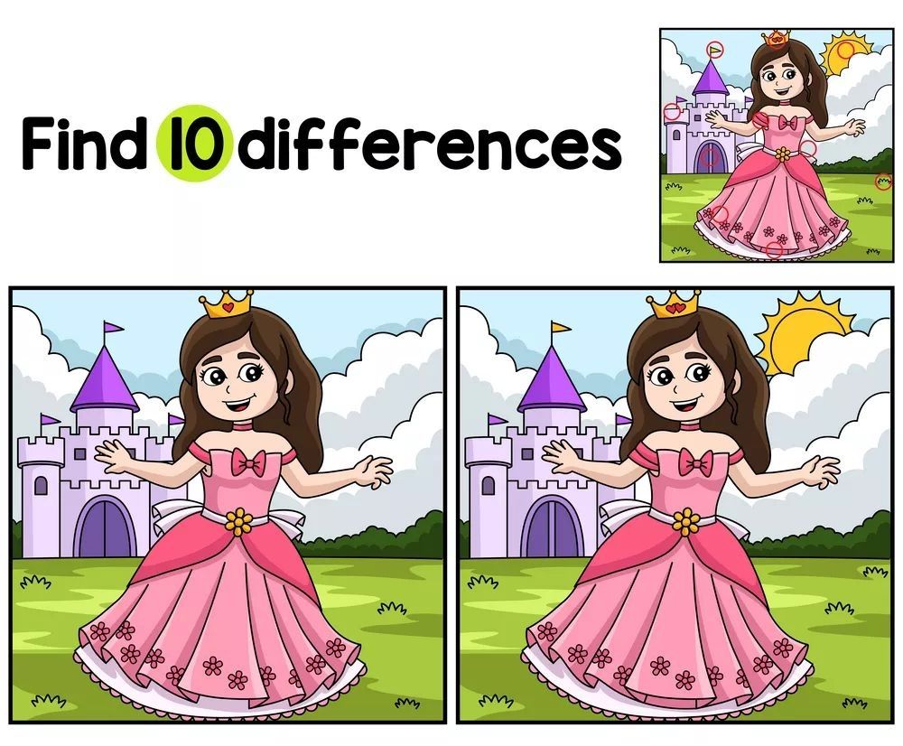 İki Resim Arasındaki 10 Farkı Bul