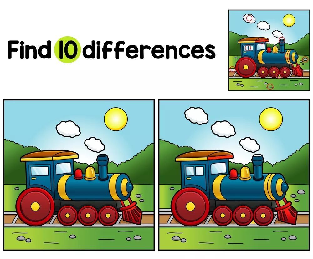 İki Resim Arasındaki 10 Farkı Bul