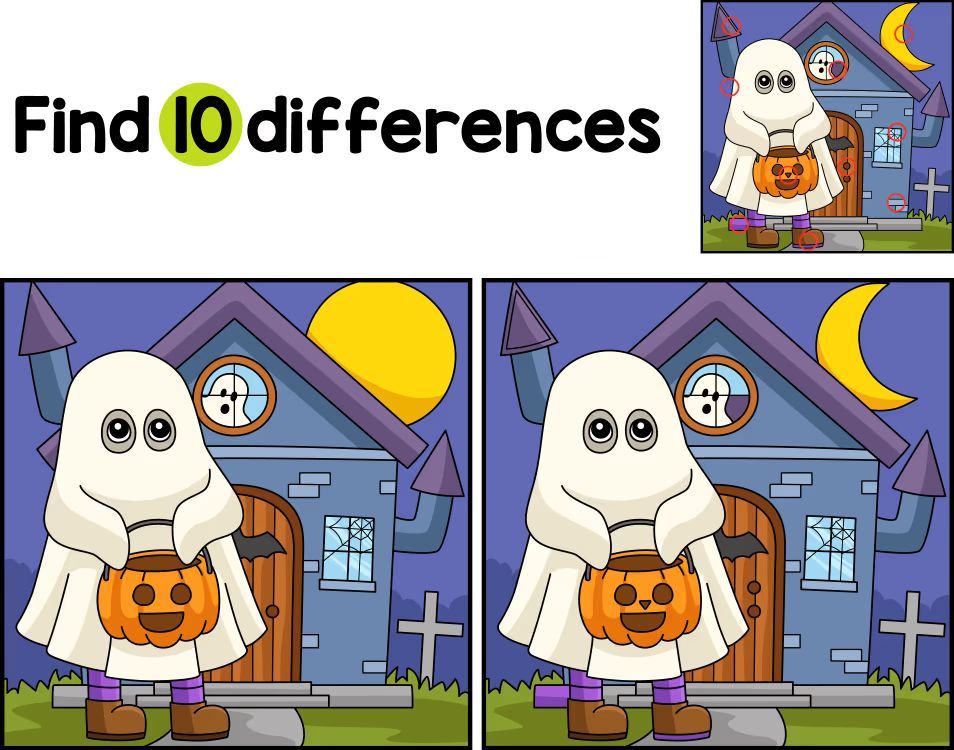 İki Resim Arasındaki 10 Farkı Bul