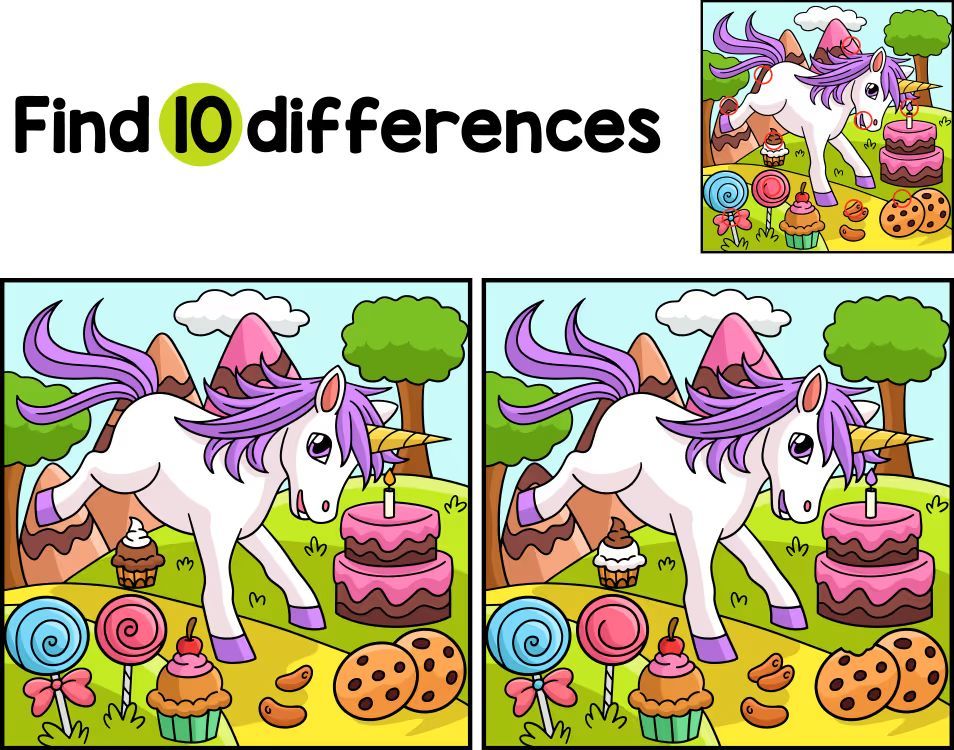 İki Resim Arasındaki 10 Farkı Bul