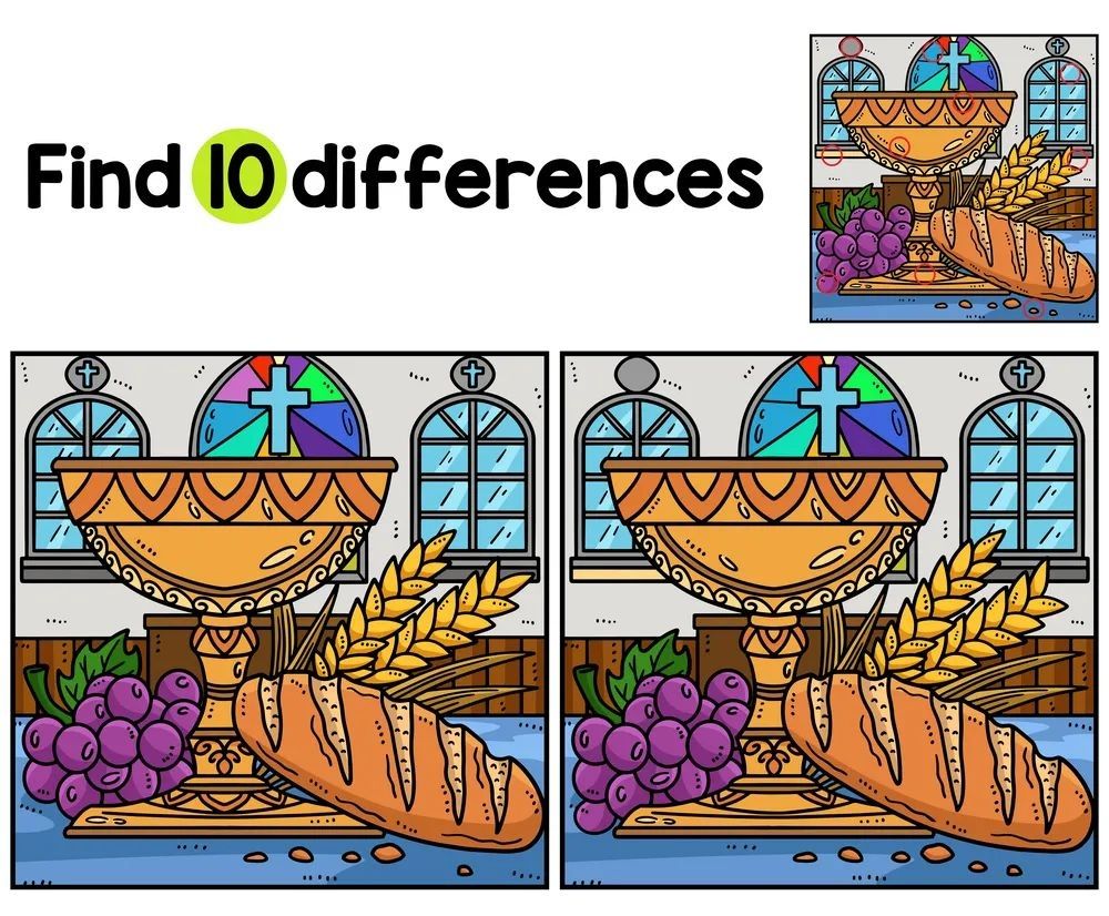 İki Resim Arasındaki 10 Farkı Bul