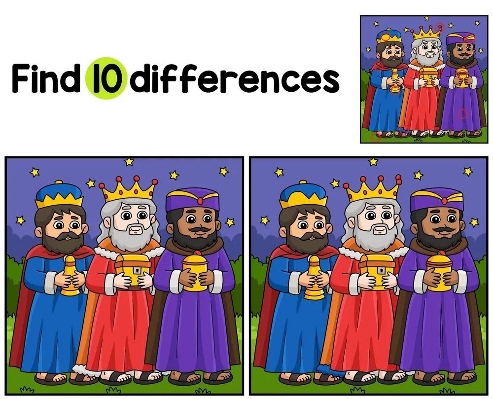 İki Resim Arasındaki 10 Farkı Bul