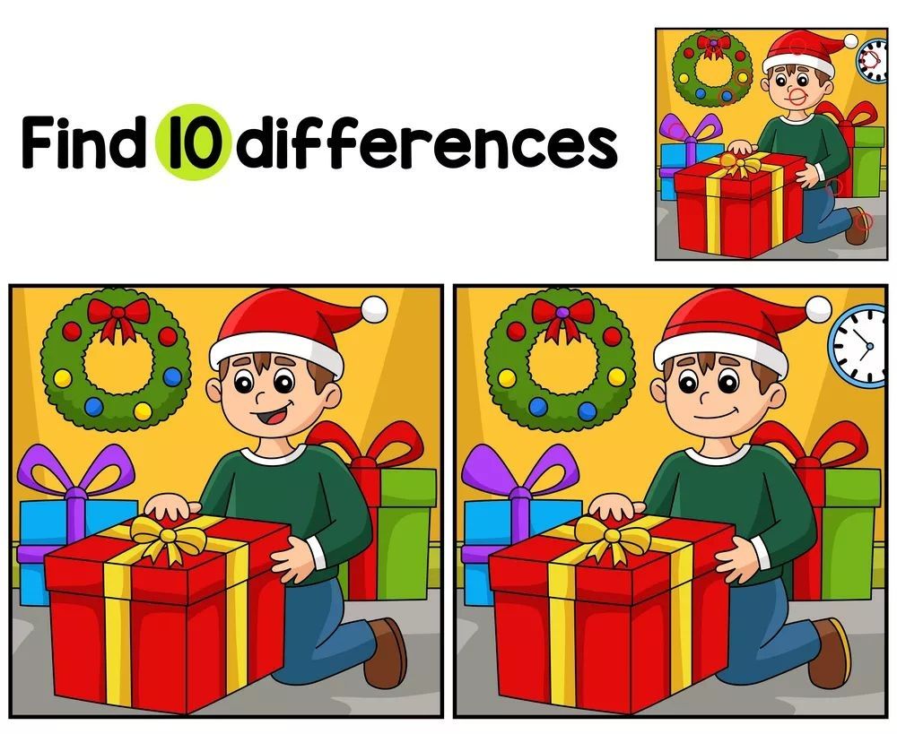 İki Resim Arasındaki 10 Farkı Bul