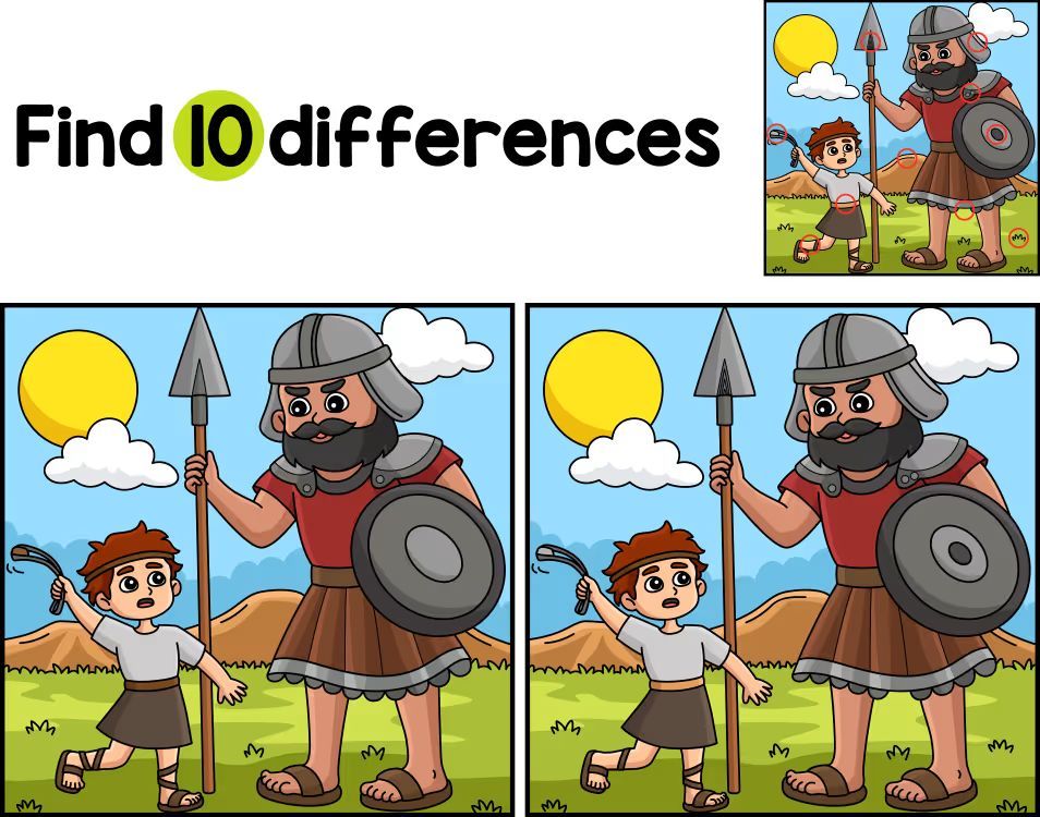 İki Resim Arasındaki 10 Farkı Bul