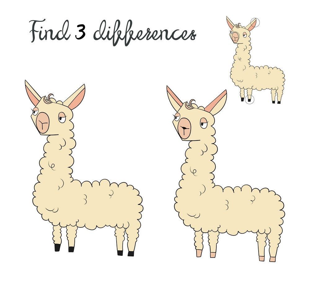 İki Resim Arasındaki 3 Farkı Bul