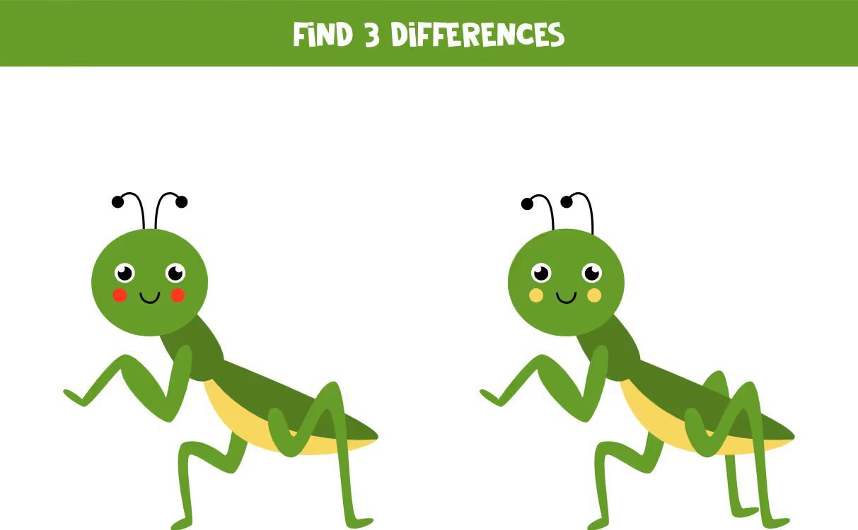 İki Resim Arasındaki 3 Farkı Bul