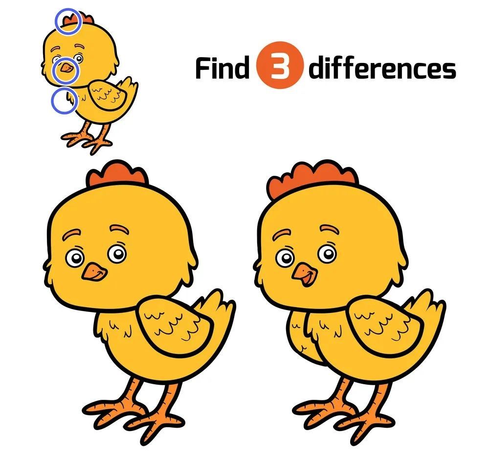 İki Resim Arasındaki 3 Farkı Bul