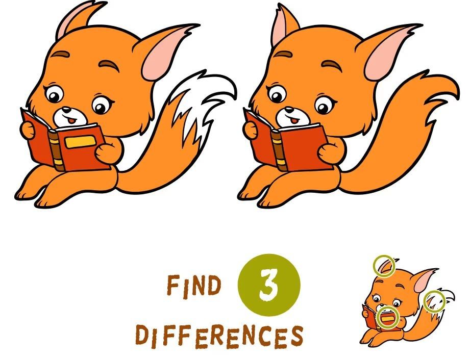 İki Resim Arasındaki 3 Farkı Bul