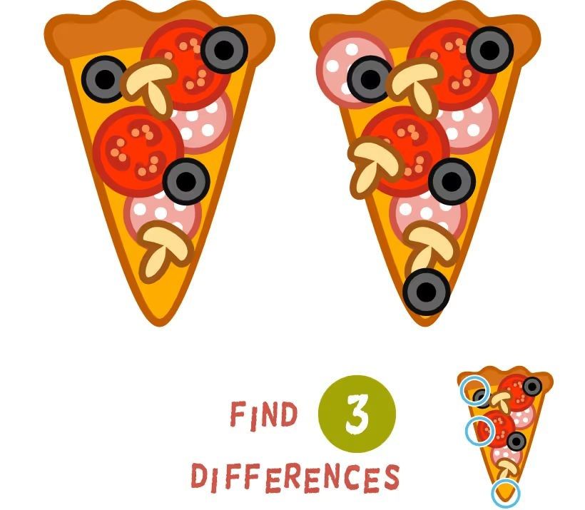 İki Resim Arasındaki 3 Farkı Bul