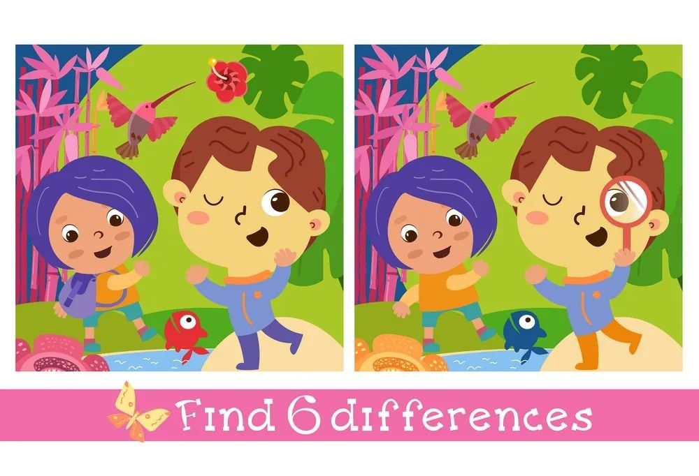 İki Resim Arasındaki 3 Farkı Bul