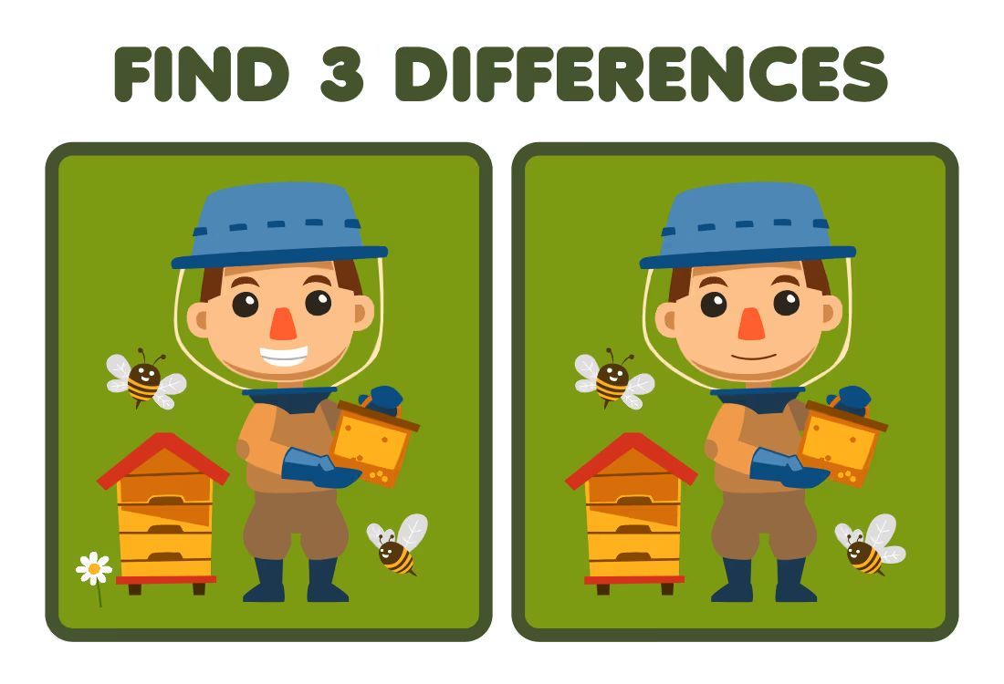 İki Resim Arasındaki 3 Farkı Bul